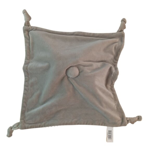 MTY Tan Elephant Lovey My 1st Easter Baby Security Blanket Ribbed Rattle Knots - Picture 4 of 7